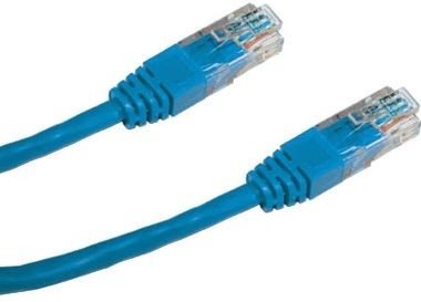 Datacom CAT5E UTP modrý 5m