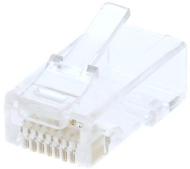 Datacom RJ45 10-pack, CAT6, UTP, 8p8c, nestíněný, skládaný, na licnu