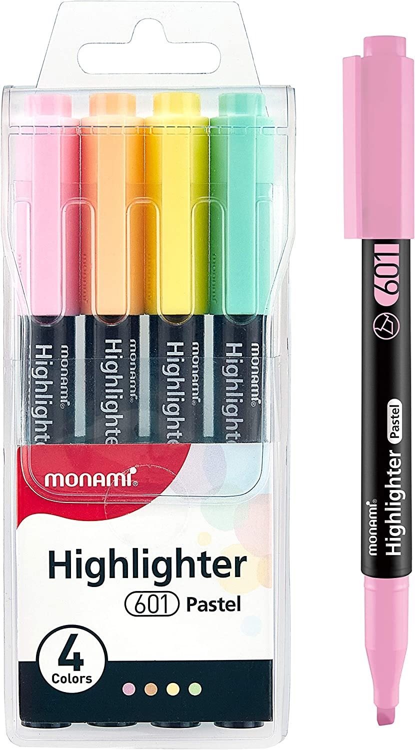 MONAMI 601 - 4, pastelové, sada 4 ks