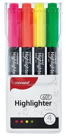 MONAMI 601 - 4, kulaté, sada 4 ks