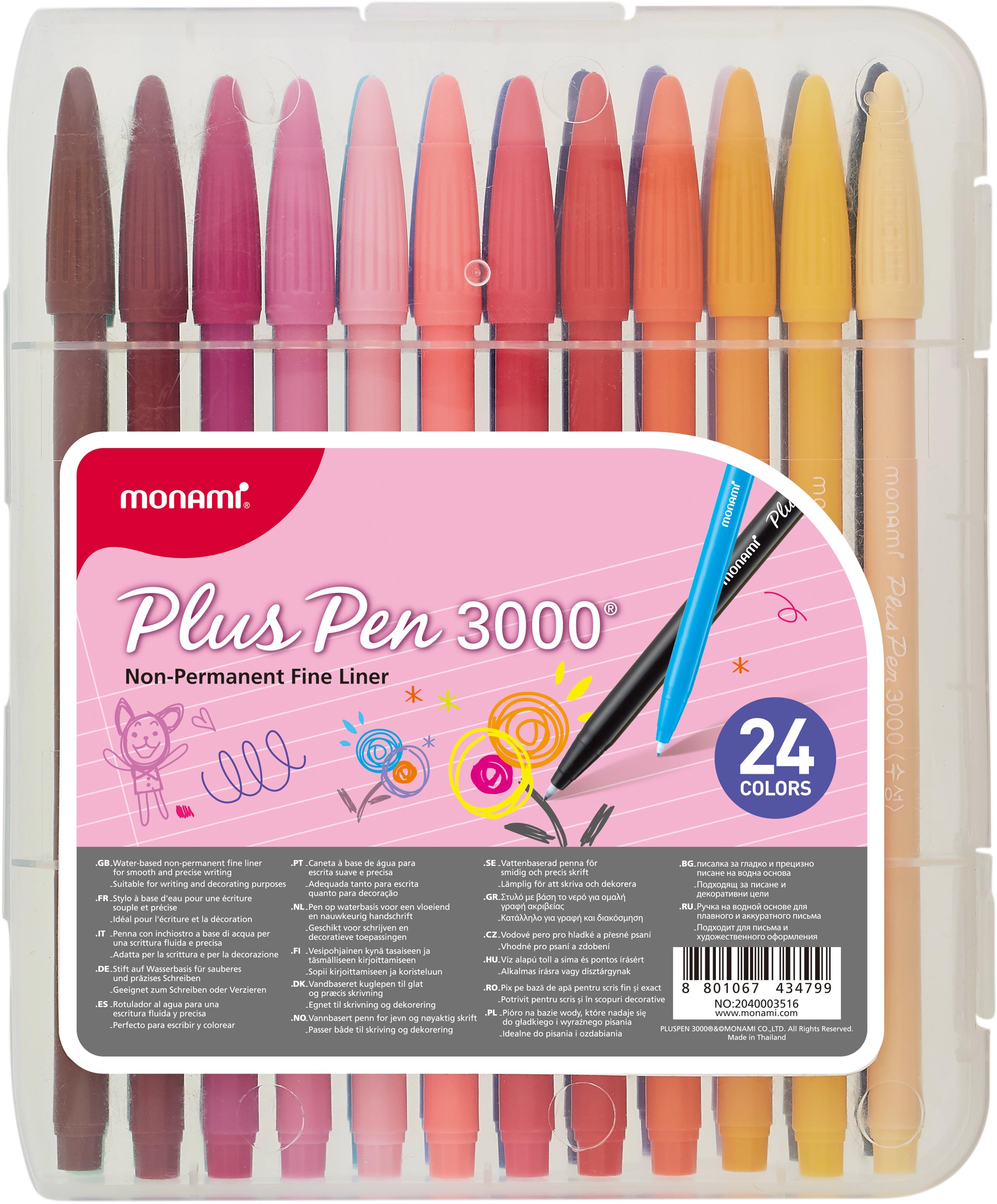 MONAMI Plus Pen 3000 24 ks - psací stůl