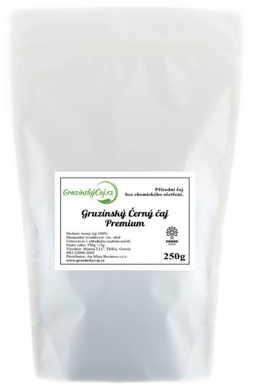 Manna Gruzínský černý čaj Premium sypaný 250 g