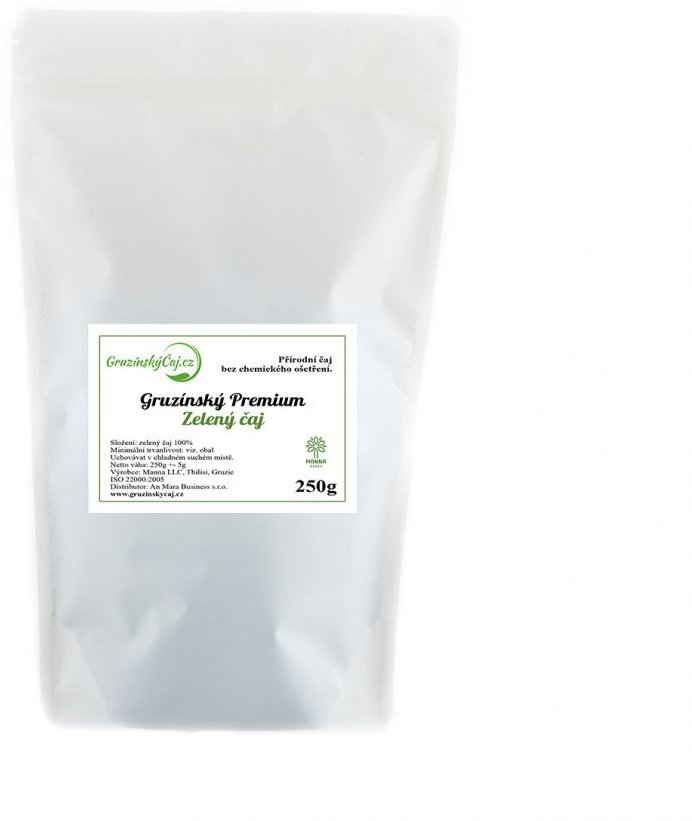 Manna Gruzínský zelený čaj Premium sypaný 250 g