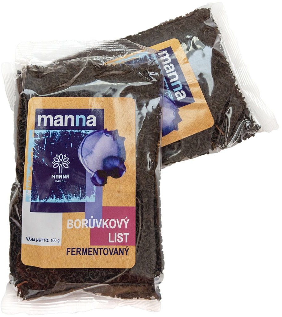 Manna Gruzínský borůvkový list fermentovaný 100 g