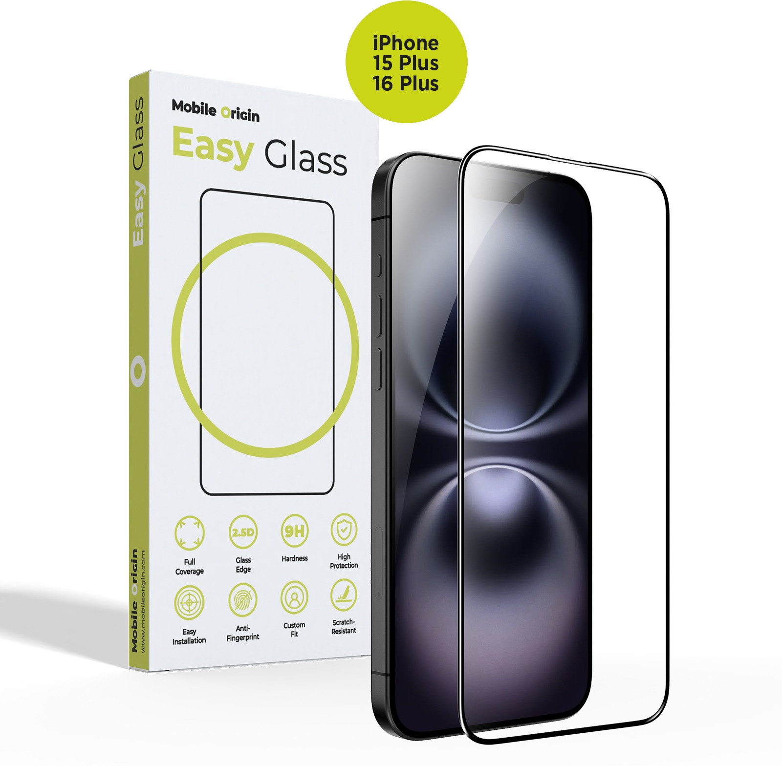 Mobile Origin EasyGlass iPhone 15 Plus/ 16 Plus