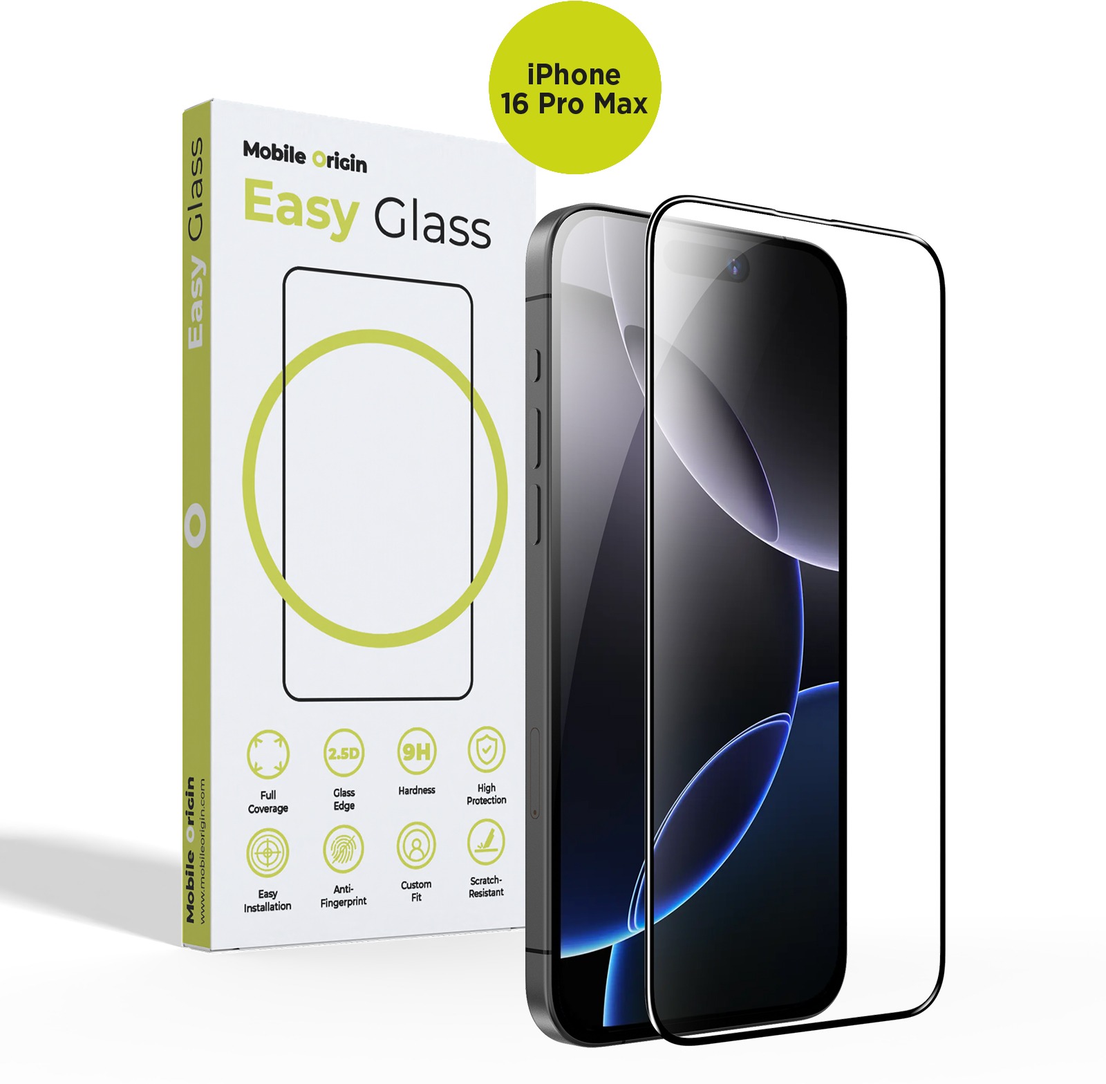 Mobile Origin EasyGlass iPhone 16 Pro Max