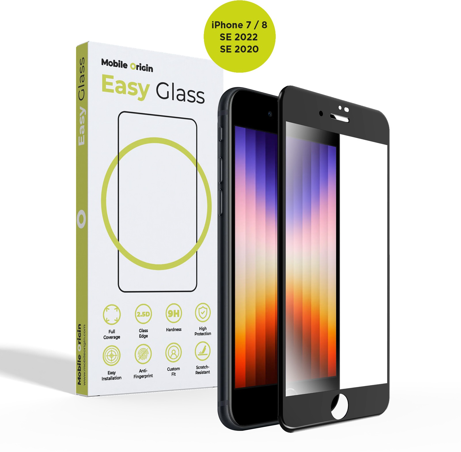 Mobile Origin EasyGlass iPhone 8/7/SE (2022/2020)