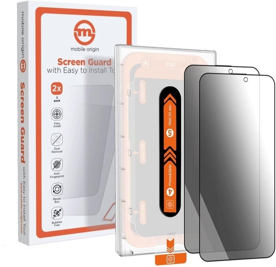 Mobile Origin Privacy Screen Guard iPhone 15 Pro 2 ks s aplikátorem