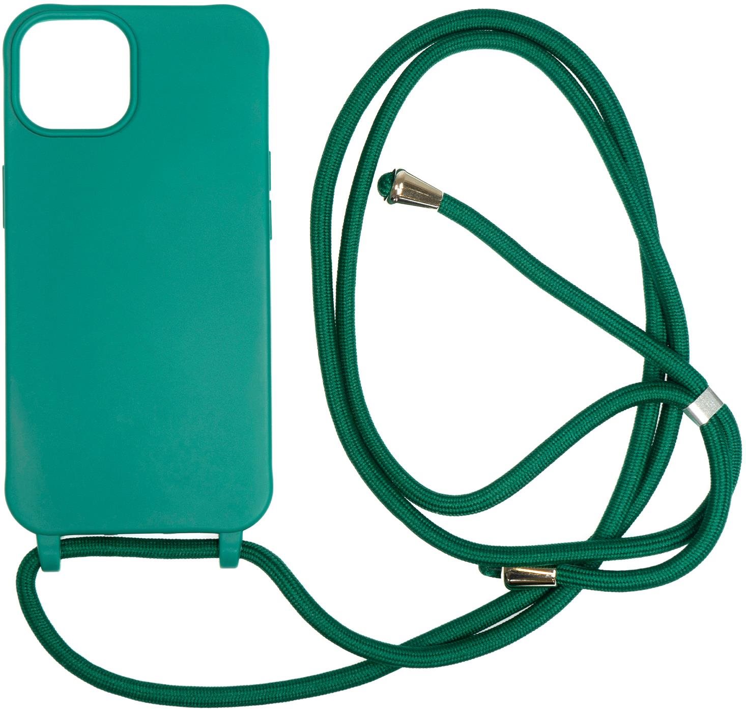 Mobile Origin Lanyard Case Dark Green iPhone 14