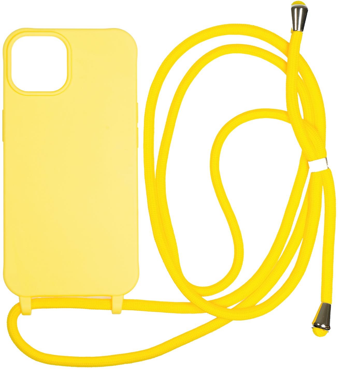 Mobile Origin Lanyard Case Yellow iPhone 14