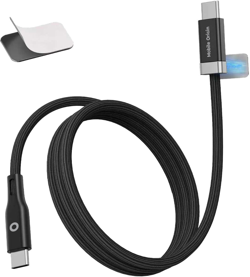 Kabel Mobile Origin 60W USB-C to USB-C 1,5 m s magnetickým konektorem