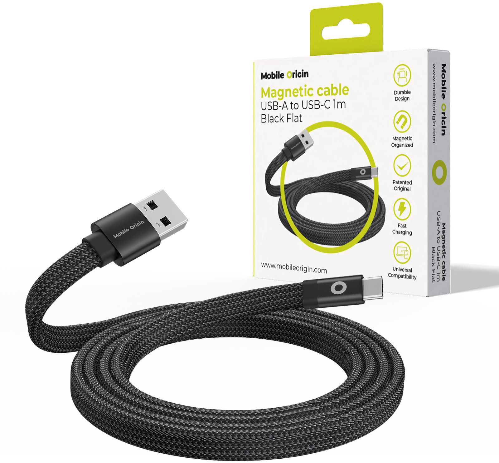 Úžasný kabel USB-A ke USB-C od Mobile Origin
