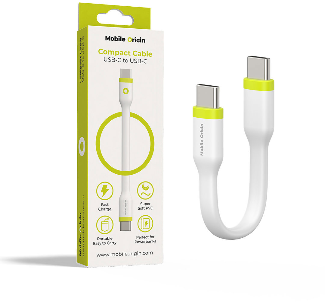 Compactní kabel USB-C na USB-C od Mobile Origin