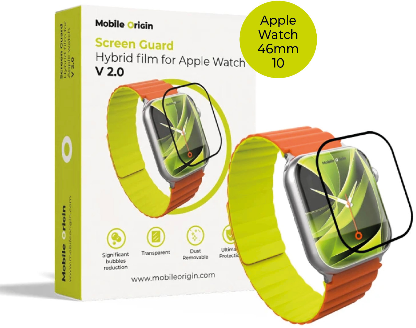 Mobile Origin Screen Guard Hybrid Film Apple Watch 11/10 46mm