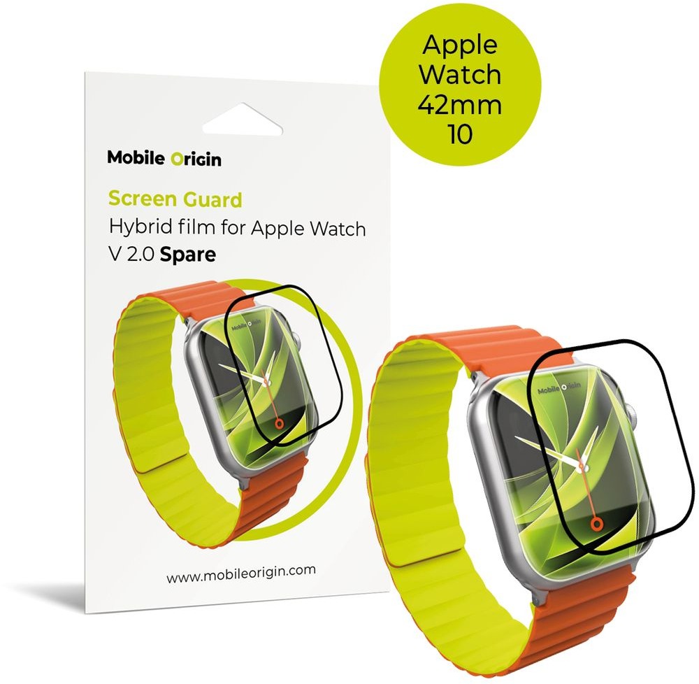Mobile Origin Screen Guard Spare Hybrid Film Apple Watch 11/10 42mm