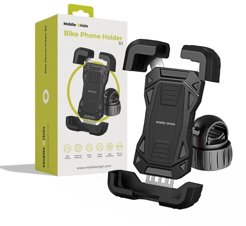 Mobile Origin Bike phone Holder B3 Black