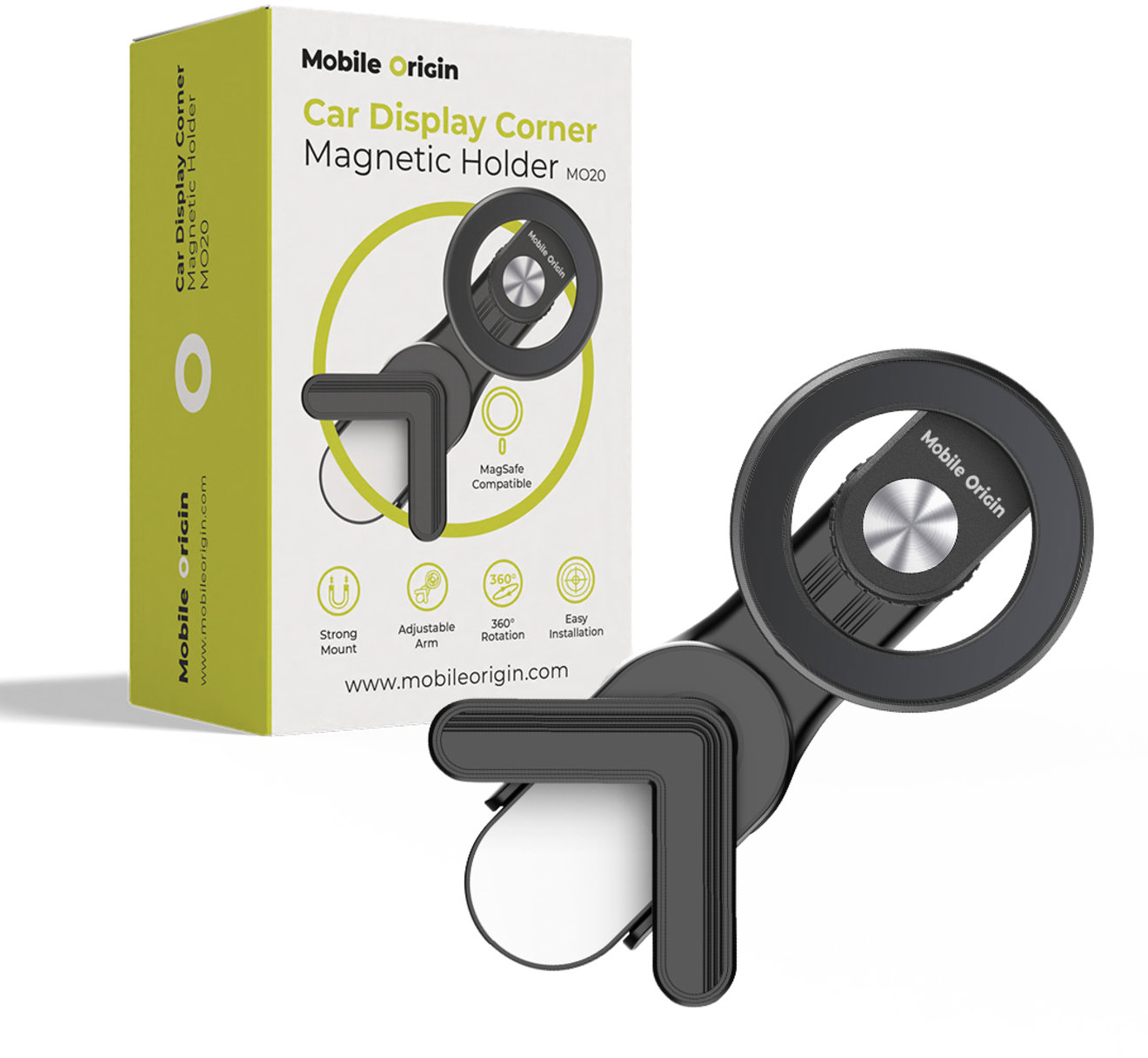 Mobile Origin Car Display Corner Magnetic Holder MO20