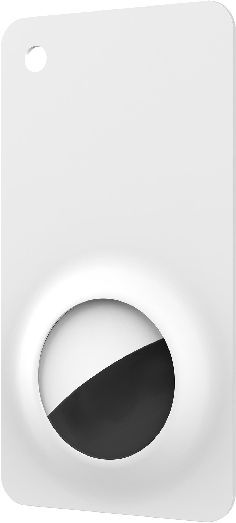 Mobile Origin Airtag Wallet Card White