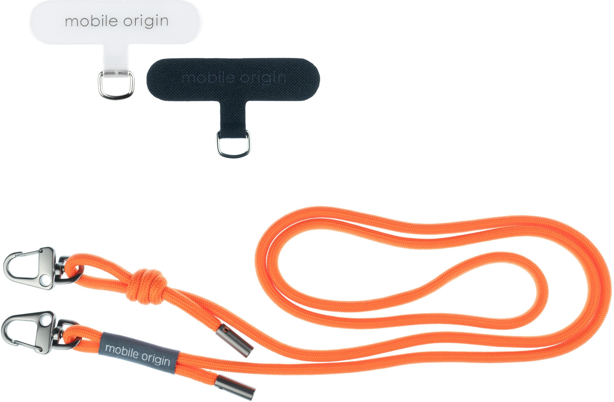 Mobile Origin Lanyard Rope 6mm Orange 82 - 163cm