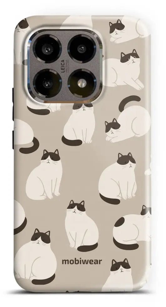 Mobiwear Odolné pouzdro pro Xiaomi 15T - Elite Pro E160E Kočičáci