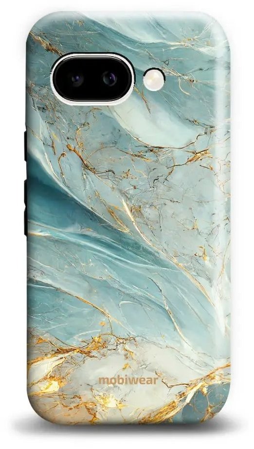 Mobiwear Odolné pouzdro Google Pixel 10a - Elite Pro EP34E Zelenkavý mramor