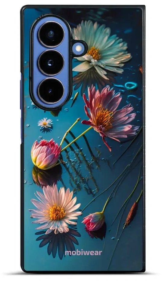Mobiwear Lesklé pouzdro Glossy pro Samsung Galaxy Z Fold7 - G013G na hladině