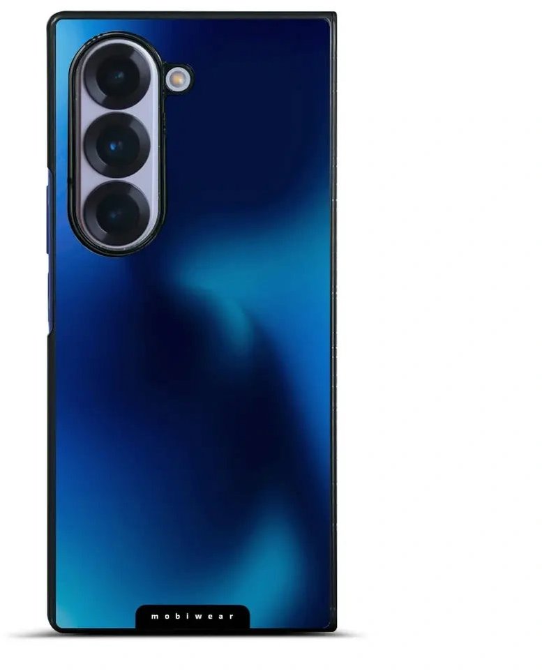 Mobiwear Lesklé pouzdro Glossy pro Samsung Galaxy Z Fold6 - G068G modrý odstín