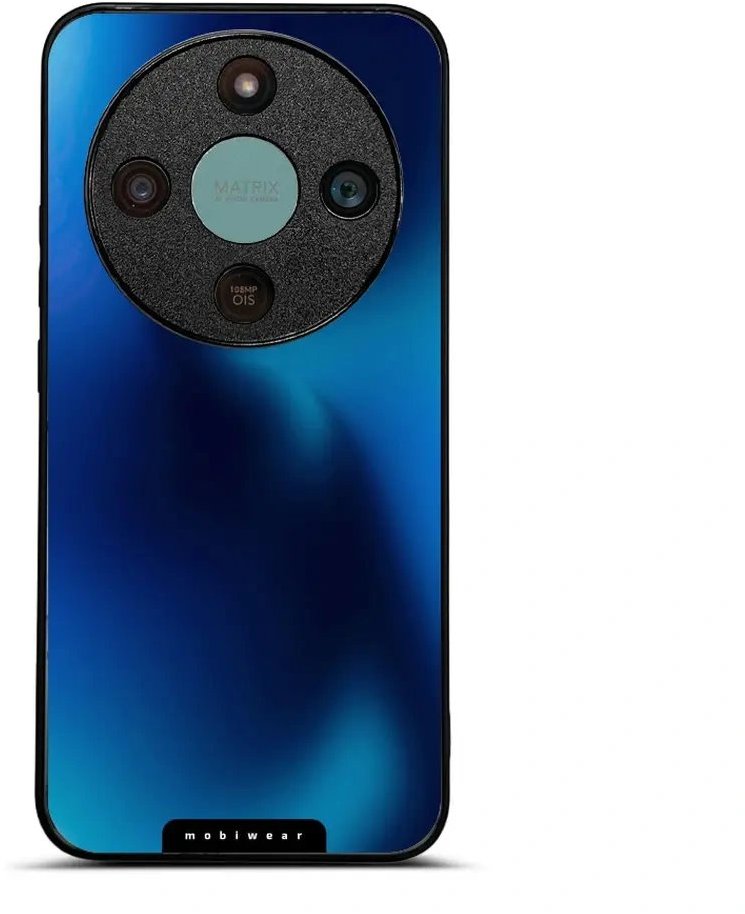 Mobiwear Lesklé pouzdro Glossy pro Honor Magic 8 Lite - G068G modrý odstín