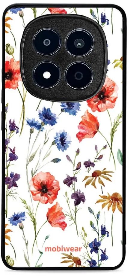 Mobiwear Lesklé pouzdro Glossy pro Xiaomi Redmi Note 15 Pro 4G - G032G kvítí