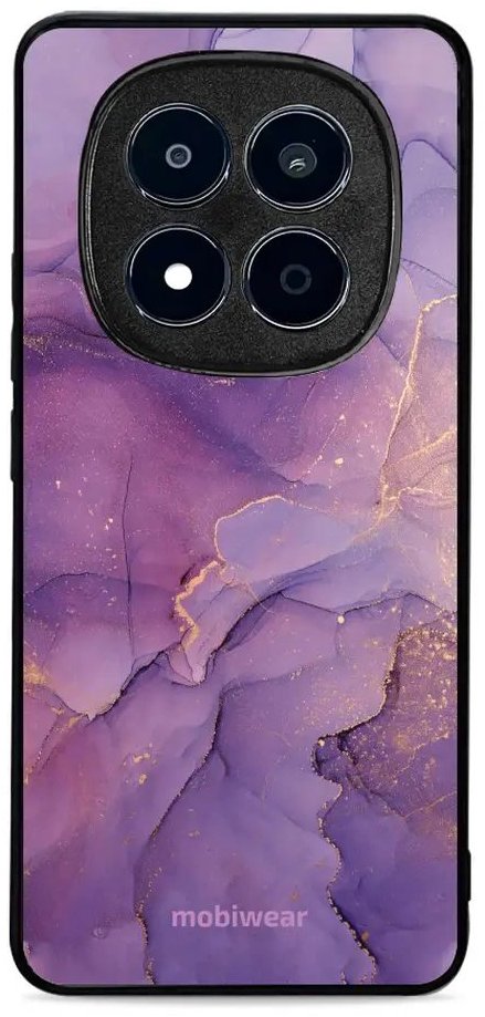 Mobiwear Lesklé pouzdro Glossy pro Xiaomi Redmi Note 15 Pro 4G - G050G fialový mramor