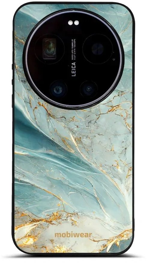 Mobiwear Lesklé pouzdro Glossy pro Xiaomi 17 Ultra - G022G zelenkavý mramor