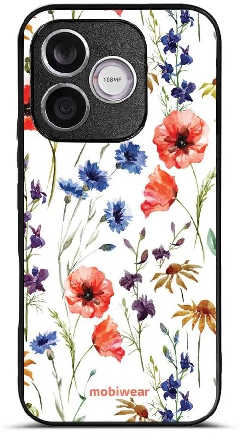 Mobiwear Lesklé pouzdro Glossy pro Honor 600 Lite - G032G kvítí