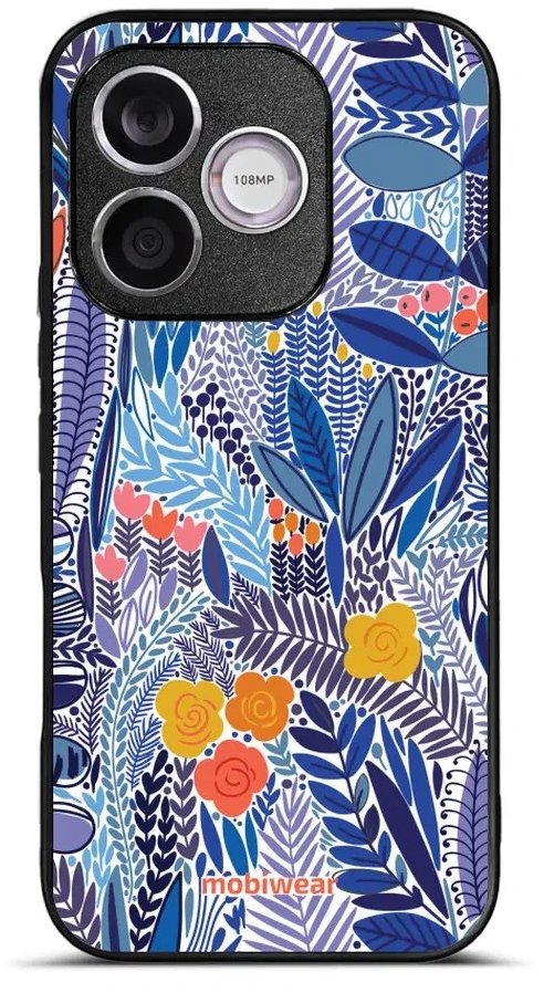 Mobiwear Lesklé pouzdro Glossy pro Honor 600 Lite - G037G květena