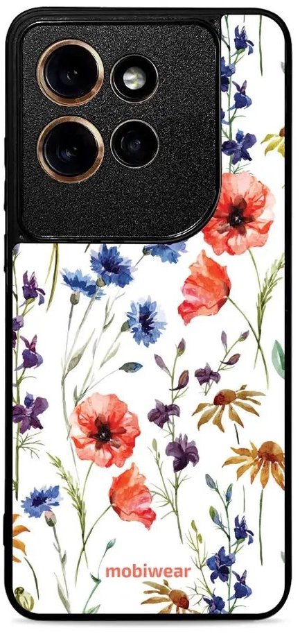Mobiwear Lesklé pouzdro Glossy pro Motorola Edge 60 Neo - G032G kvítí