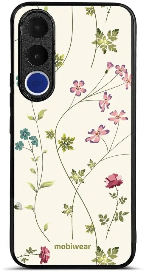 Mobiwear Lesklé pouzdro Glossy pro Vivo V70 FE - G035G tenké rostlinky