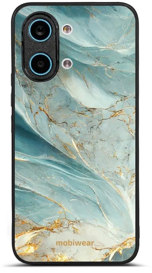 Mobiwear Lesklé pouzdro Glossy pro POCO X8 Pro Max - G022G zelenkavý mramor