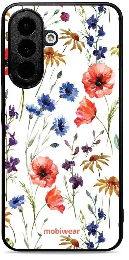 Mobiwear Lesklé pouzdro Glossy pro Samsung Galaxy A27 - G032G kvítí