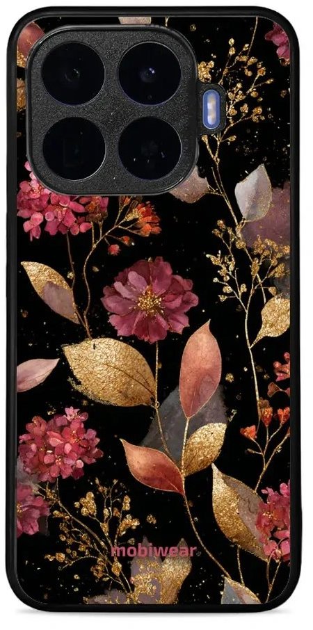 Mobiwear Lesklé pouzdro Glossy pro Xiaomi 17T Pro - G171G zlatavé lístky