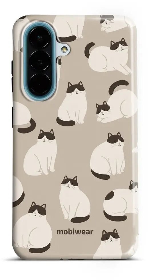 Mobiwear Odolné pouzdro Samsung Galaxy A27 - Elite Pro E160E Kočičáci