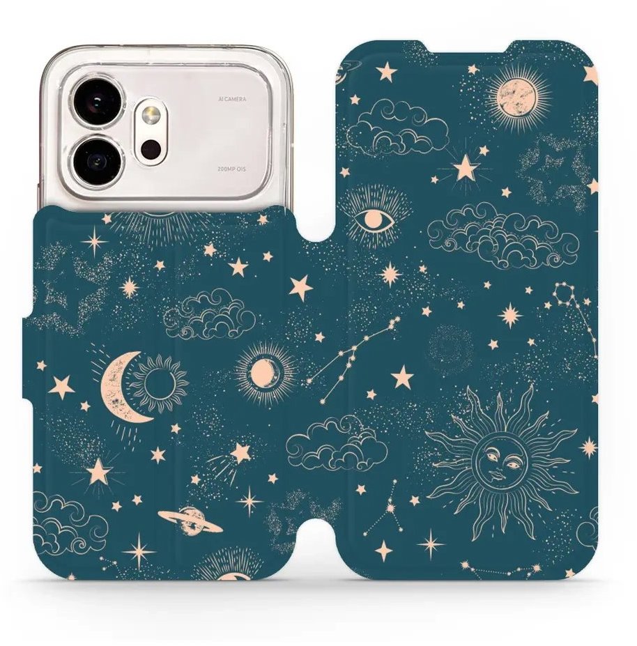Mobiwear Flip pouzdro pro Honor 600 - VP14S vesmír