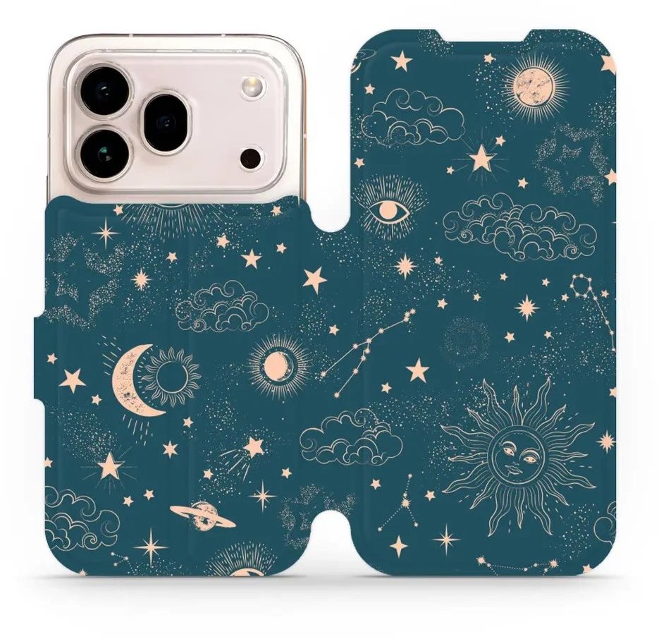 Mobiwear Flip pouzdro pro Honor 600 Pro - VP14S vesmír