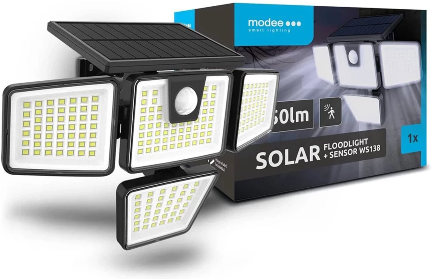 Modee Lightning Solární svítidlo WS138 se senzorem