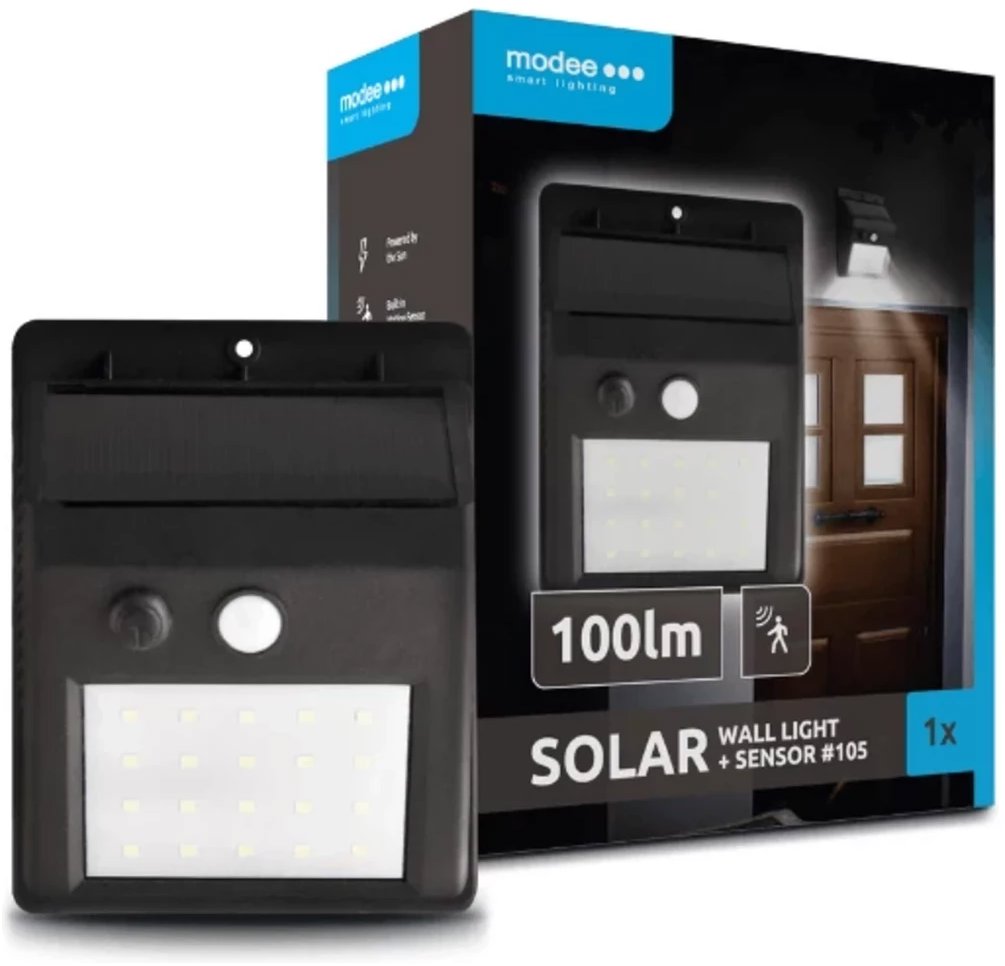 Modee Lightning Solární svítidlo WS105 se senzorem