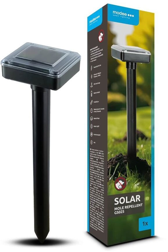 Modee GS025 solární odpuzovač krtků