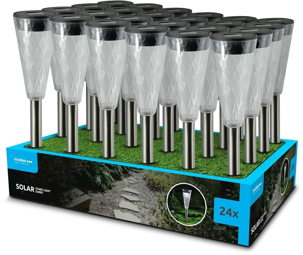 Modee Lightning Solární svítidlo GS020 zapichovací 35 cm 1 ks