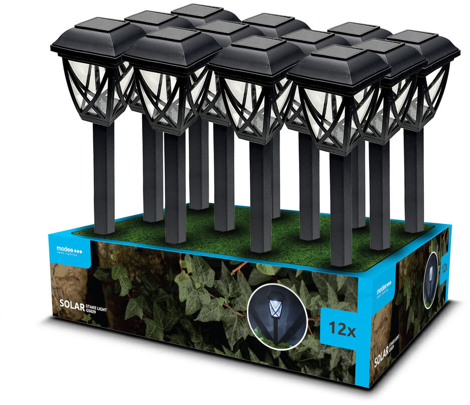 Modee Lightning Solární svítidlo GS029 zapichovací 36 cm 1 ks