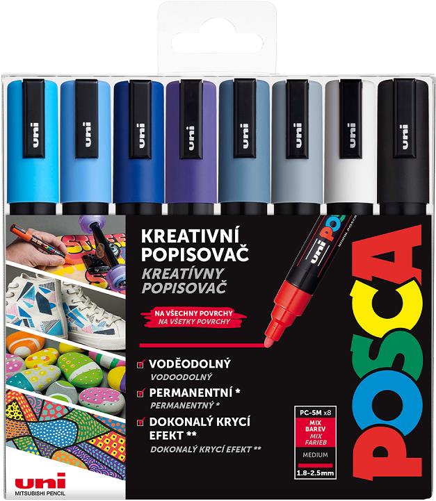 UNI Posca 5M - skvělý nástroj pro každodenní použití