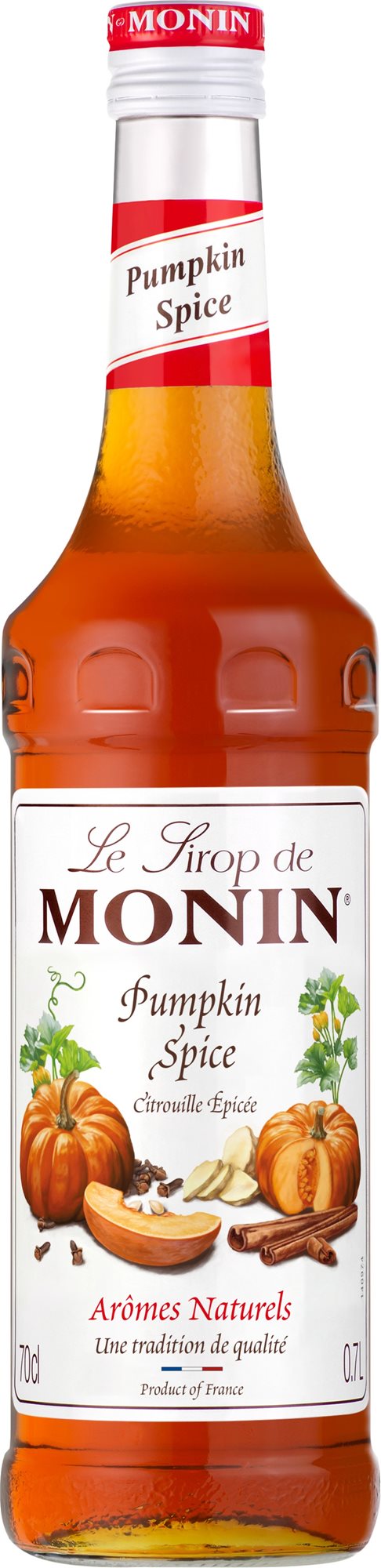 MONIN Dýňový sirup kořeněný 0,7 l