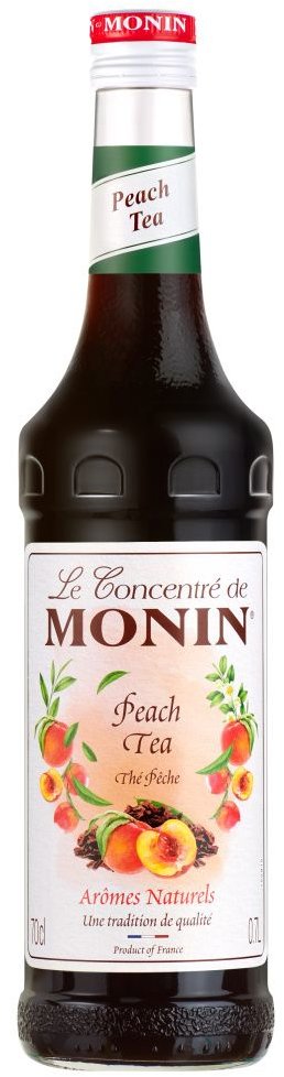 MONIN Broskev Koncentrát na přípravu ledových čajů 0,7 l