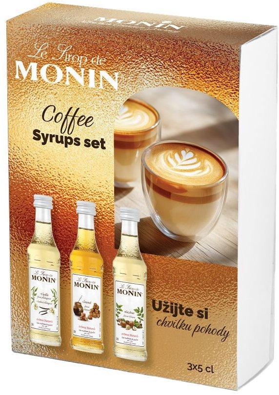 MONIN set 3 × 5cl Coffee